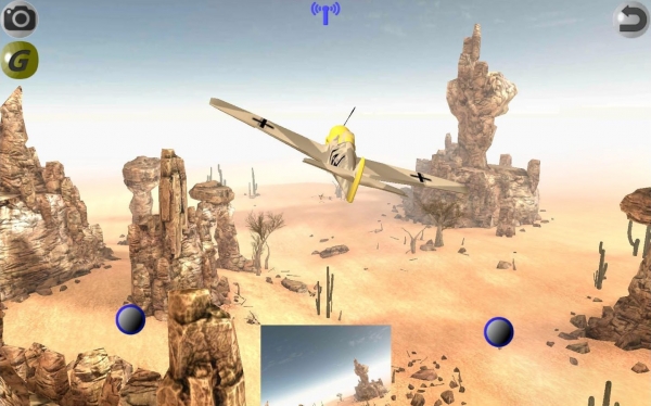 「3Dラジコン飛行機シミュレータ - RC FlightS」のスクリーンショット 2枚目