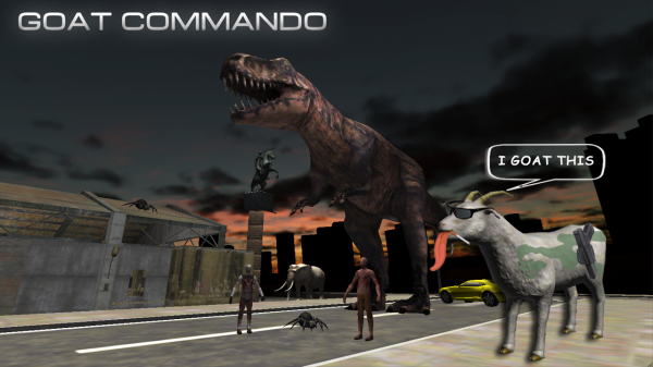 「Goat Commando 3D Pro」のスクリーンショット 1枚目