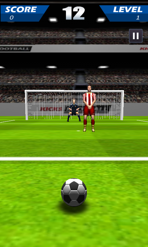 「サッカー3D」のスクリーンショット 1枚目