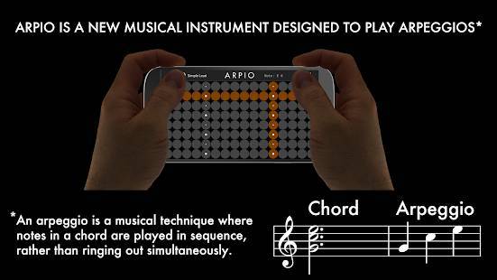 「ARPIO a new musical instrument」のスクリーンショット 2枚目