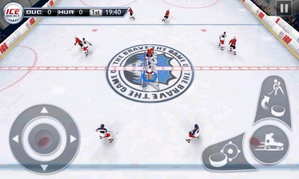 「アイスホッケー3D - Ice Hockey」のスクリーンショット 1枚目