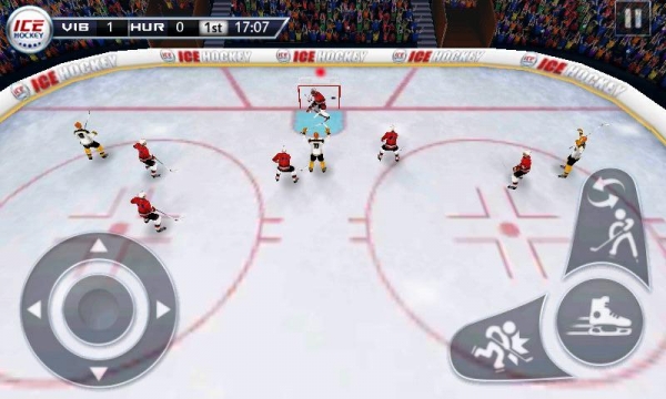 「アイスホッケー3D - Ice Hockey」のスクリーンショット 3枚目