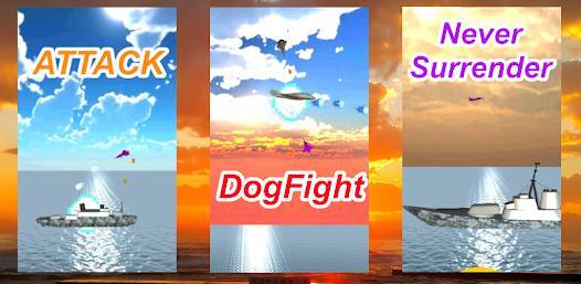 「ジェットシューター - 2D 戦闘機 ドッグファイト ゲーム」のスクリーンショット 3枚目