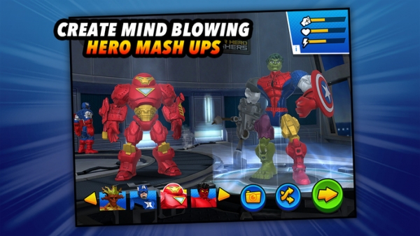 「Mix+Smash: Marvel Super Hero Mashers 【英語版】」のスクリーンショット 2枚目