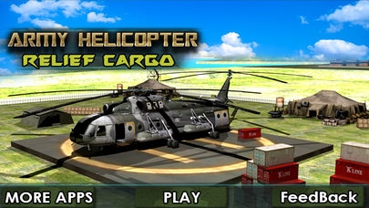 「Army Helicopter - Relief Cargo」のスクリーンショット 1枚目