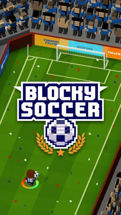 「Blocky Soccer」のスクリーンショット 1枚目