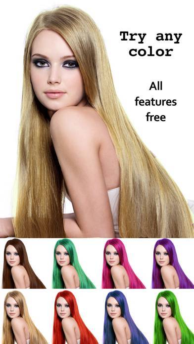 「Hair Color Lab 美しさ変身のための髪の色や」のスクリーンショット 2枚目