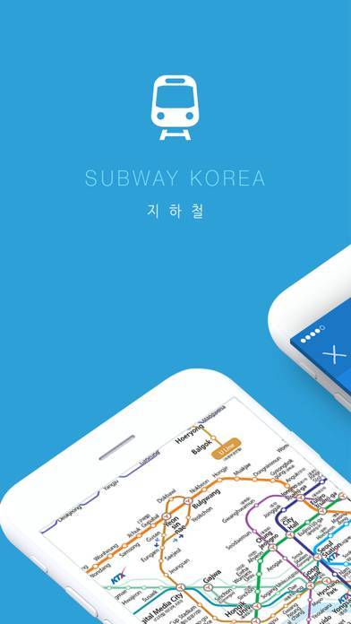 「Subway Korea - 韓国地下鉄路線図」のスクリーンショット 1枚目