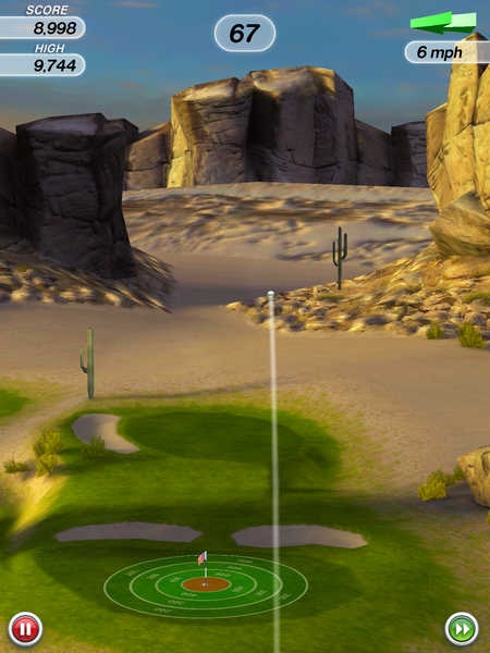 「Flick Golf HD」のスクリーンショット 3枚目