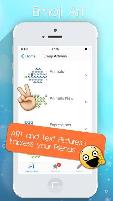 「Emoji Emoticons Text Pic Art & New Stickers 2017」のスクリーンショット 3枚目