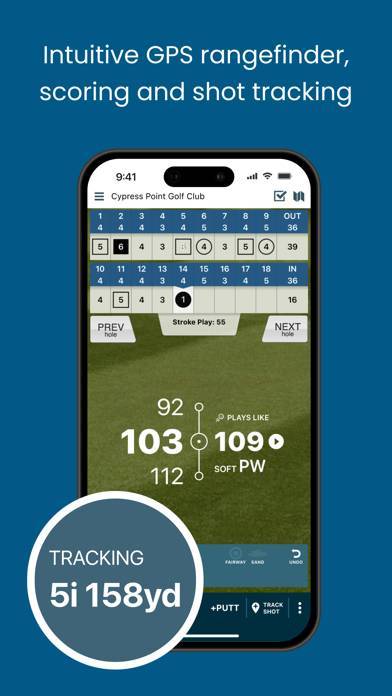 「Golf Pad: Golf GPS & Scorecard」のスクリーンショット 3枚目