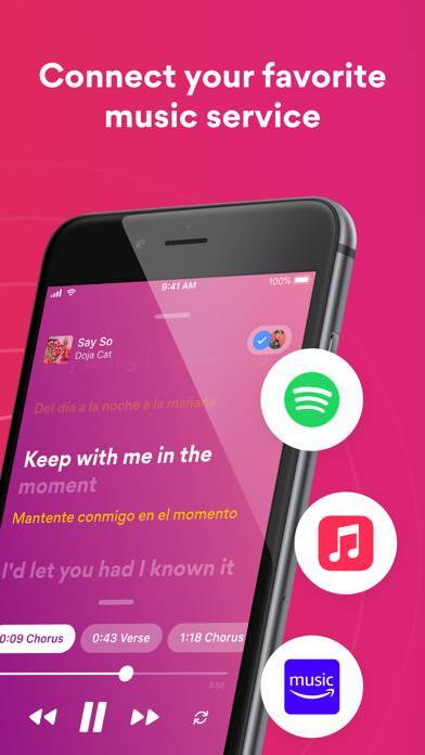 「Musixmatch Lyrics Finder」のスクリーンショット 2枚目