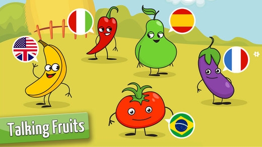 「果物や野菜: 子供のためのゲーム 赤ちゃん - 無料 - 教育の」のスクリーンショット 3枚目
