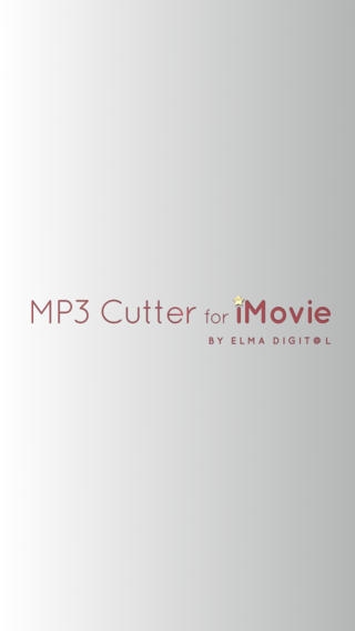 「a MP3 Cutter For iMovie Free (JP)」のスクリーンショット 1枚目