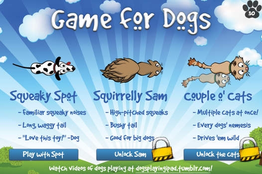 「Game for Dogs」のスクリーンショット 1枚目