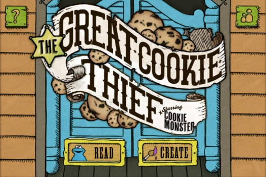 「The Great Cookie Thief... A Sesame Street App Starring Cookie Monster」のスクリーンショット 1枚目