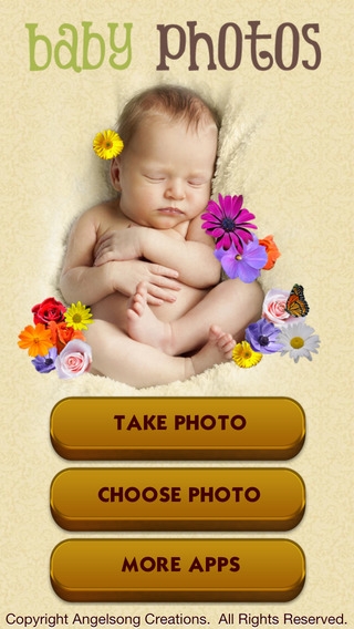 「Baby Photos - Make beautiful birth announcements.」のスクリーンショット 1枚目