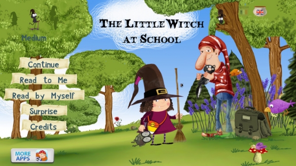 「The Little Witch at School」のスクリーンショット 1枚目