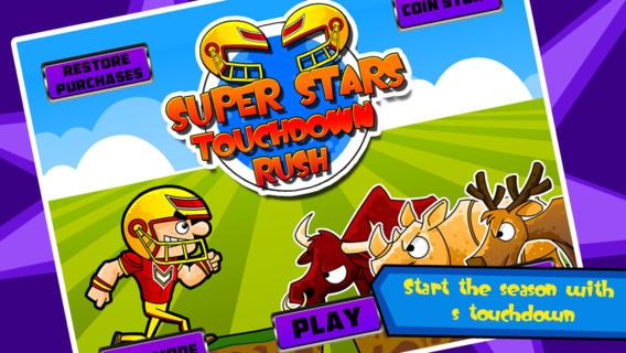 「Superstar Touch Down Rush PRO : All American Wild Football match」のスクリーンショット 1枚目