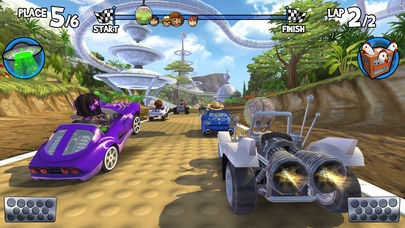 「Beach Buggy Racing」のスクリーンショット 2枚目