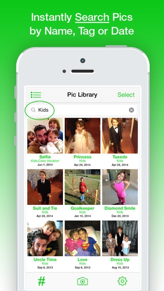 「QuickPics Photo Manager – Your Camera Roll and more: organize and instantly search your photos. Stop Scrolling!」のスクリーンショット 2枚目