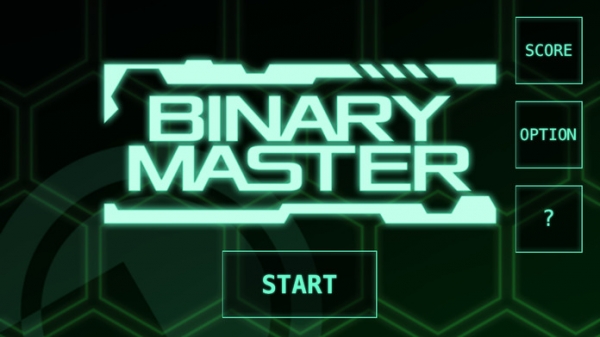 「BINARY MASTER - 2進数学習ゲーム」のスクリーンショット 1枚目