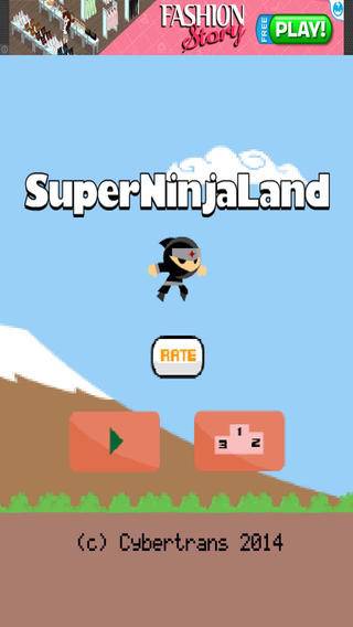 「Super Ninja Land」のスクリーンショット 1枚目