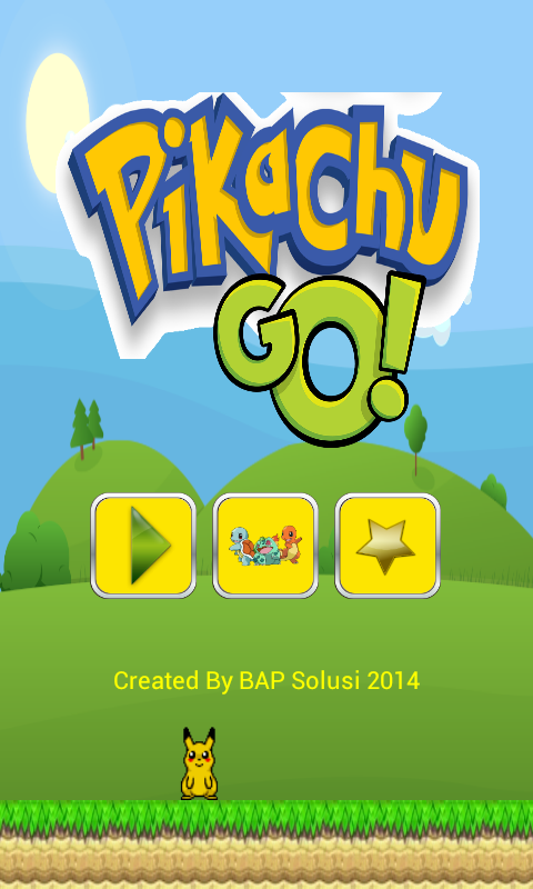 「Pikachu GO!」のスクリーンショット 1枚目