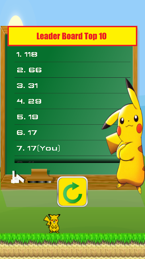 「Pikachu GO!」のスクリーンショット 2枚目