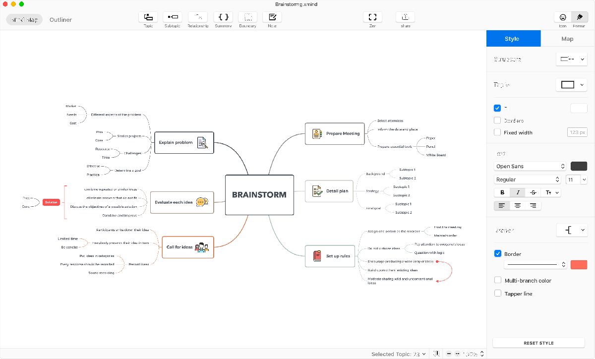 マインドマップ活用の5ステップ 書き方やメリット おすすめの使い方 Appliv Topics