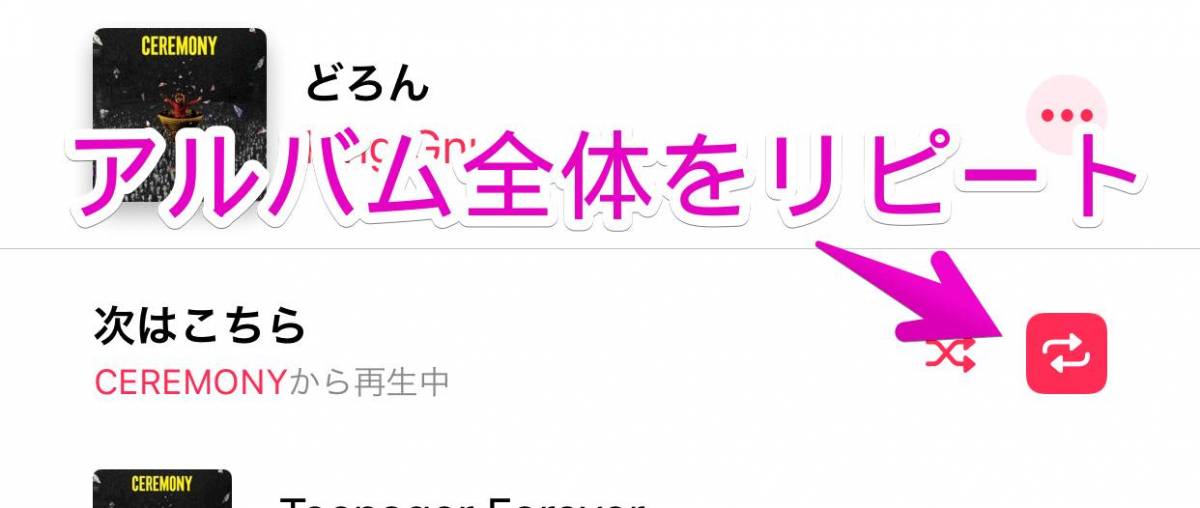 Apple Music リピート再生 解除する方法 同じ曲 アルバムを繰り返し聴く Appliv Topics
