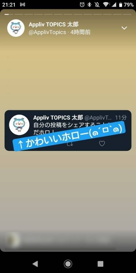 Twitter フリート とは 文字数や足跡 削除など基本的な使い方と投稿できない原因 Appliv Topics