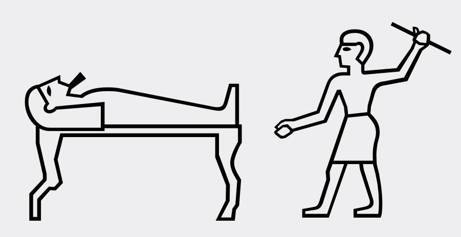 クフ王もクフッと笑う 普段使いできるエジプト象形文字ランキングの画像 3枚目 Appliv Topics