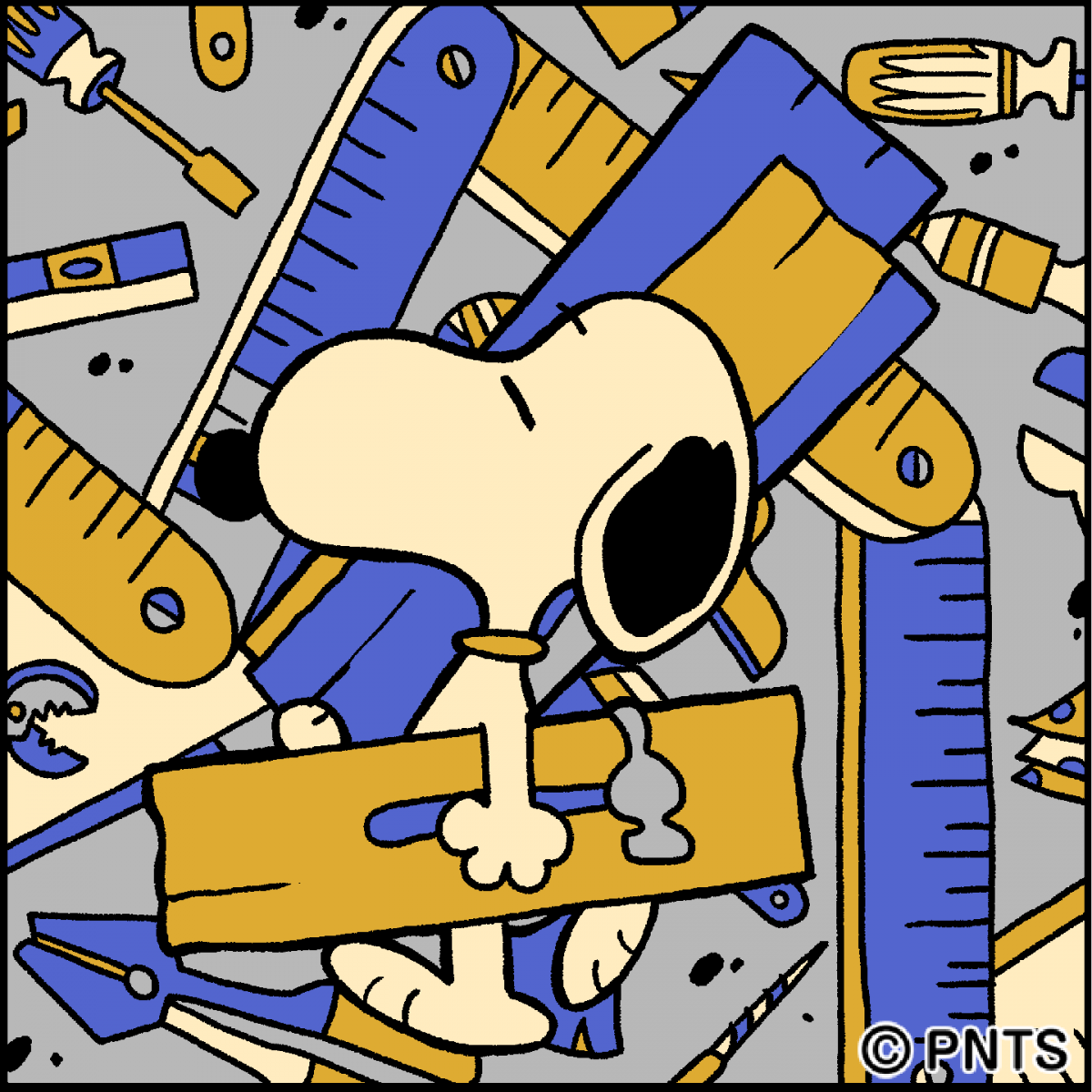 スヌーピー塗り絵パズル 配信開始 Peanutsの仲間たちとアートに遊ぼうの画像 3枚目 Appliv Topics