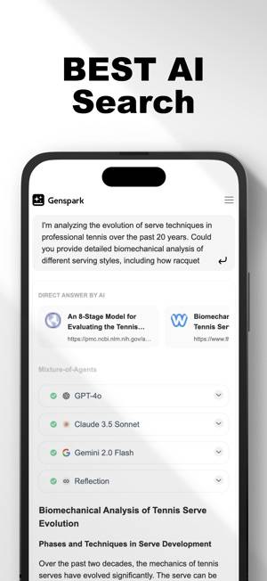 「Genspark: AI 検索 & ブラウザ」のスクリーンショット 3枚目