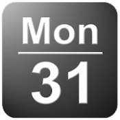 Androidアプリ「ステータスバーの日付」のアイコン