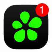 Androidアプリ「ICQ -  ビデオチャット&音声通話」のアイコン