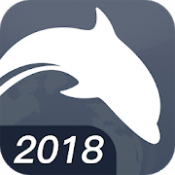 Androidアプリ「Dolphin Zero Incognito Browser - Private Browser」のアイコン