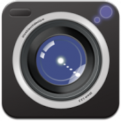 Androidアプリ「完全無音ビデオカメラ　4K高画質まで対応　動画・写真撮影・編」のアイコン