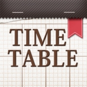 iPhone、iPadアプリ「きせかえ時間割」のアイコン