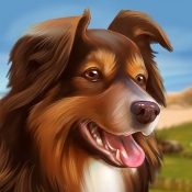 iPhone、iPadアプリ「Dog Hotel - 犬と遊ぶ」のアイコン