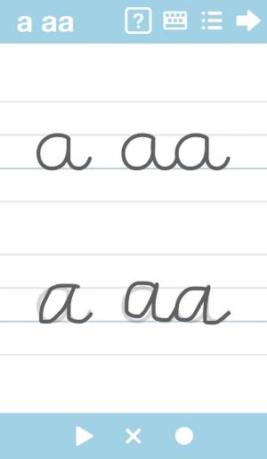 すぐわかる 筆記体が書けるようになるアプリ Abcursive Appliv