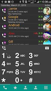 Androidアプリ「DW 電話帳 Pro」のスクリーンショット 1枚目