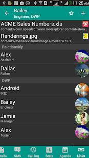 Androidアプリ「DW 電話帳 Pro」のスクリーンショット 5枚目