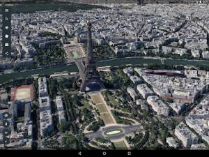 Androidアプリ「Google Earth」のスクリーンショット 1枚目
