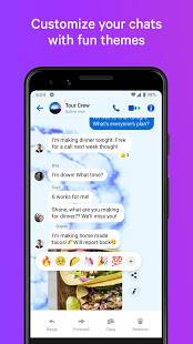 Androidアプリ「Messenger – 無料のSMSとビデオ通話」のスクリーンショット 5枚目