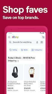Androidアプリ「eBay - Buy, sell, and save money on your shopping」のスクリーンショット 3枚目