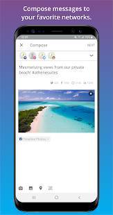 Androidアプリ「Hootsuite」のスクリーンショット 1枚目