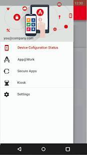 Androidアプリ「Mobile@Work」のスクリーンショット 2枚目