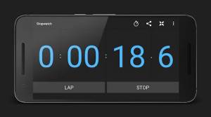 Androidアプリ「StopWatch & Timer」のスクリーンショット 1枚目